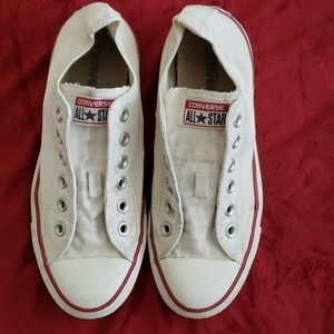 White converse shoes